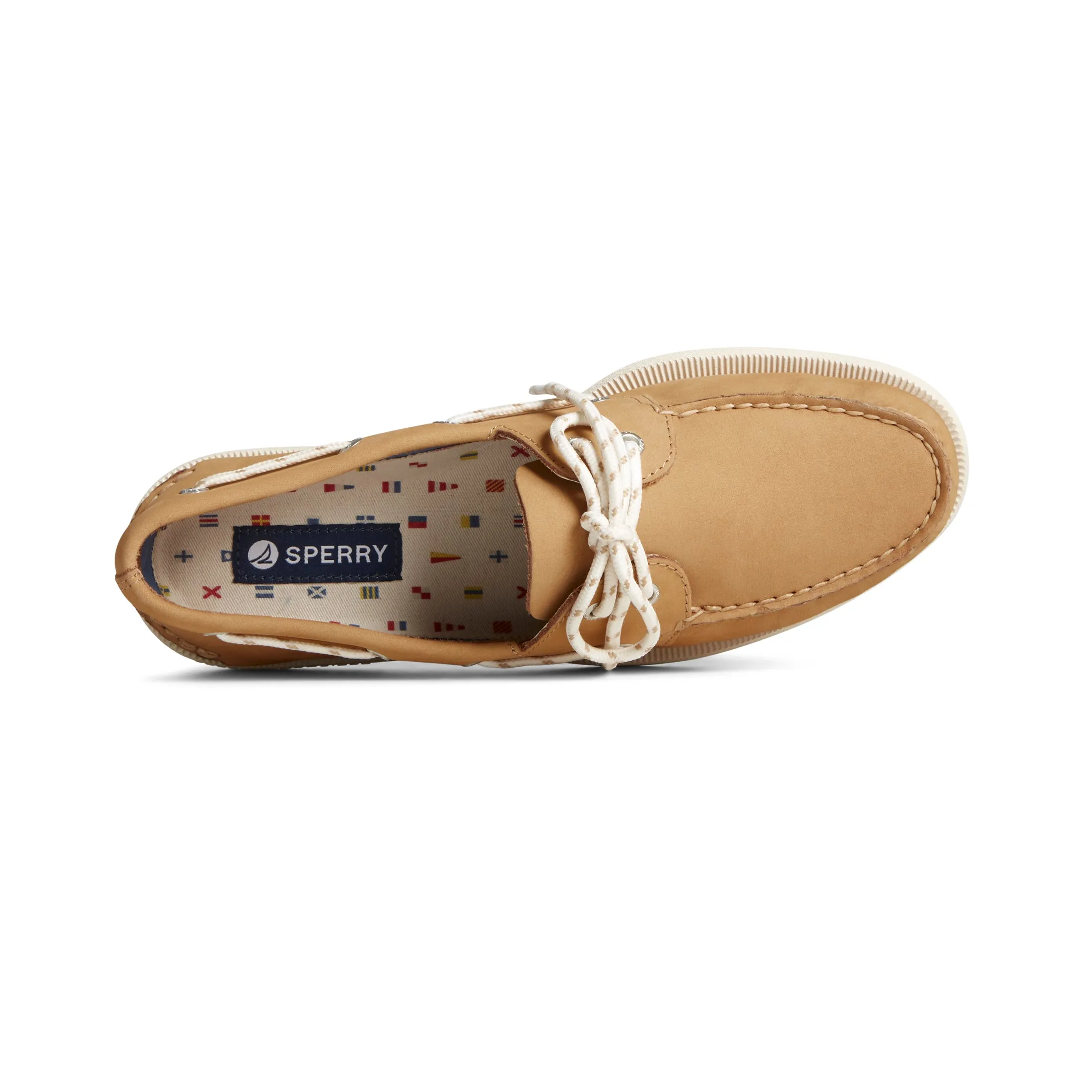 รองเท้าหนังแบบสวม ผู้ชาย Authentic Original™ 2-Eye Nautical Nubuck