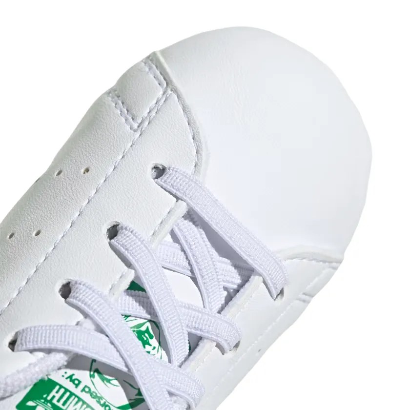 Adidas Stan Smith Crib FY7890 white green baby cradle shoe