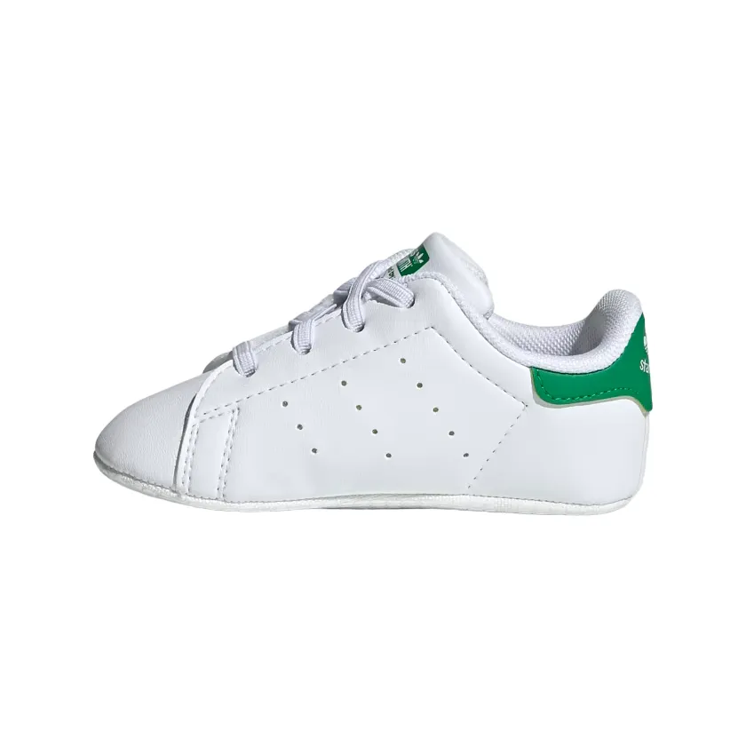 Adidas Stan Smith Crib FY7890 white green baby cradle shoe