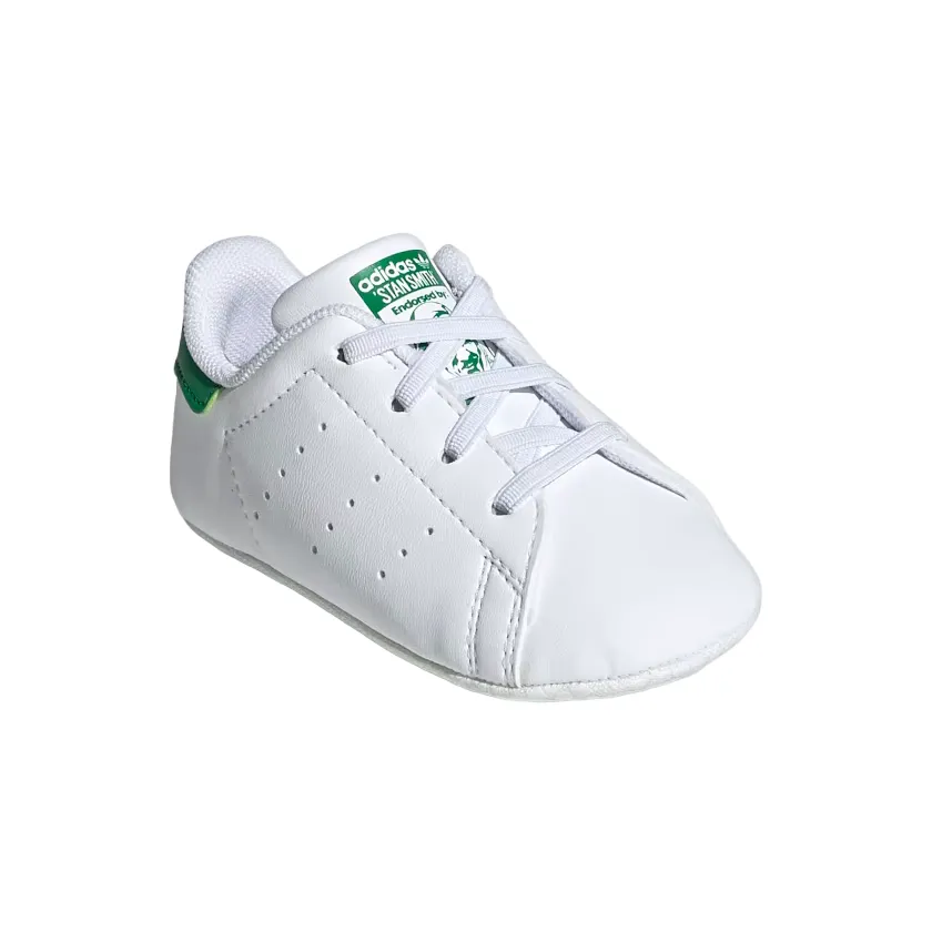 Adidas Stan Smith Crib FY7890 white green baby cradle shoe