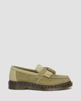 Adrian Tumbled Nubuck Leather Tassel Loafers