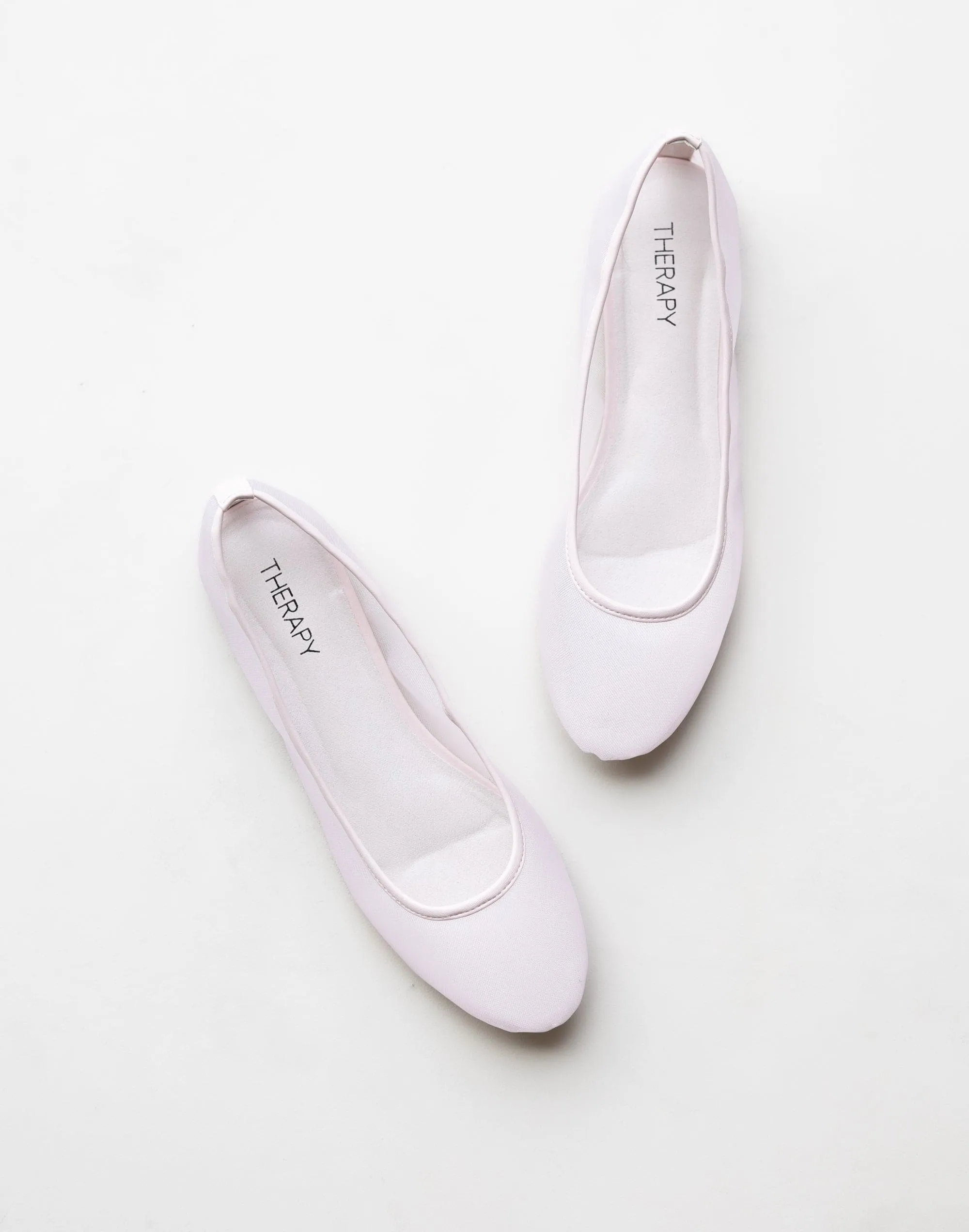 Arlo Mesh Ballet Flat (Blush) - By Therapy