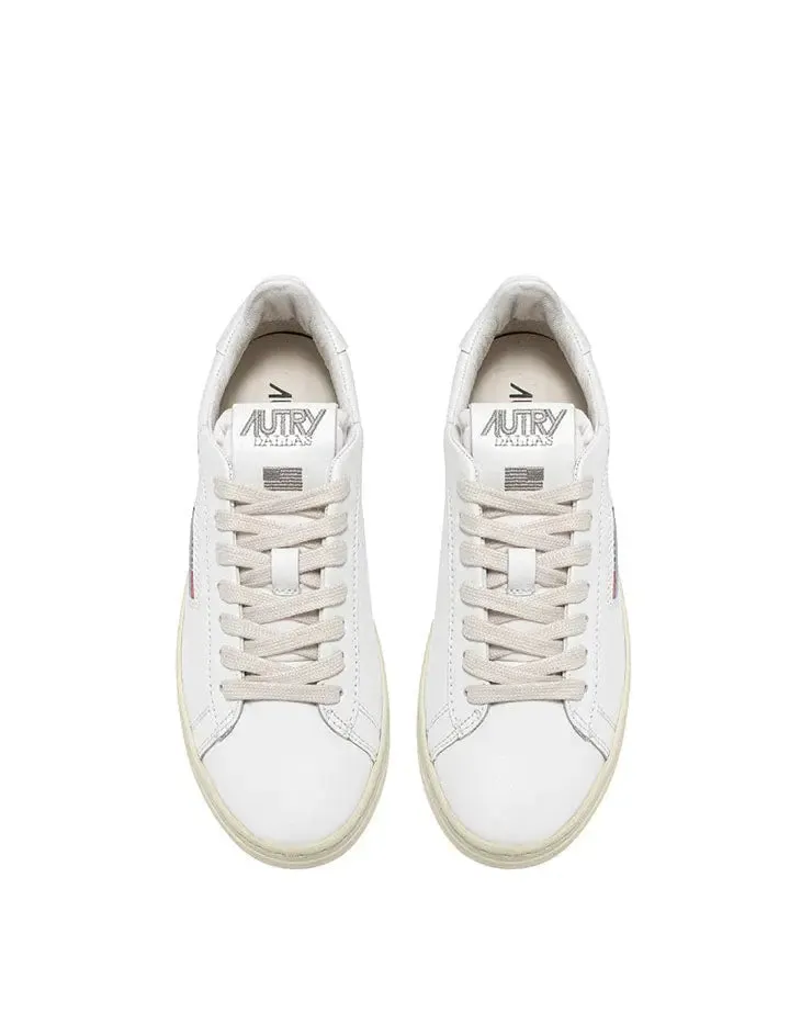 Autry Dallas Low Trainers White / White