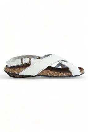 BOSABO BLANC COW HIDE SLIDES