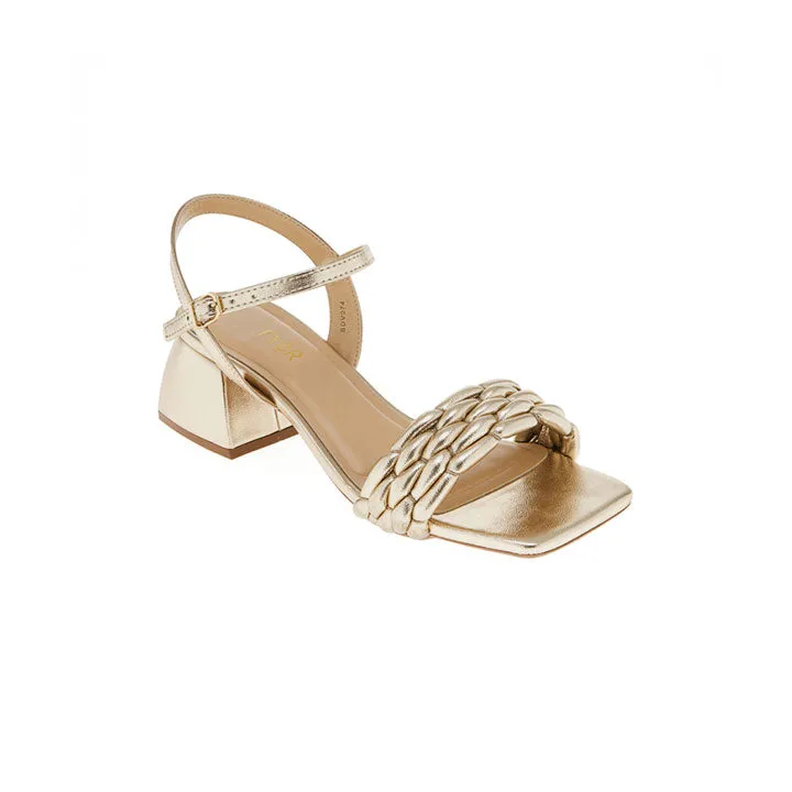 Braided Block Heel BDV 074