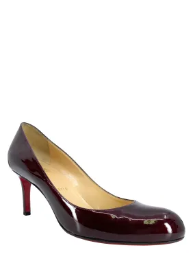 Christian Louboutin Patent Leather Simple Pumps Size 8