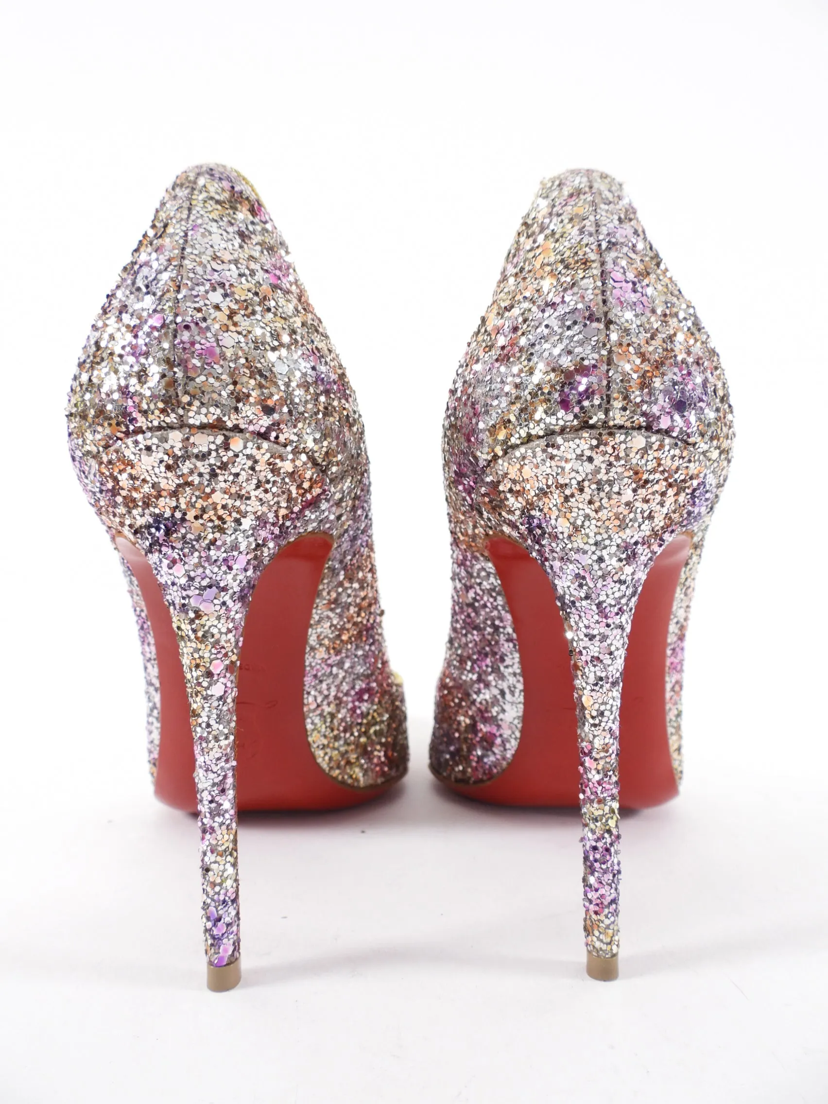 Christian Louboutin Pigalle Follies 100 Glitter - 37 / 6.5