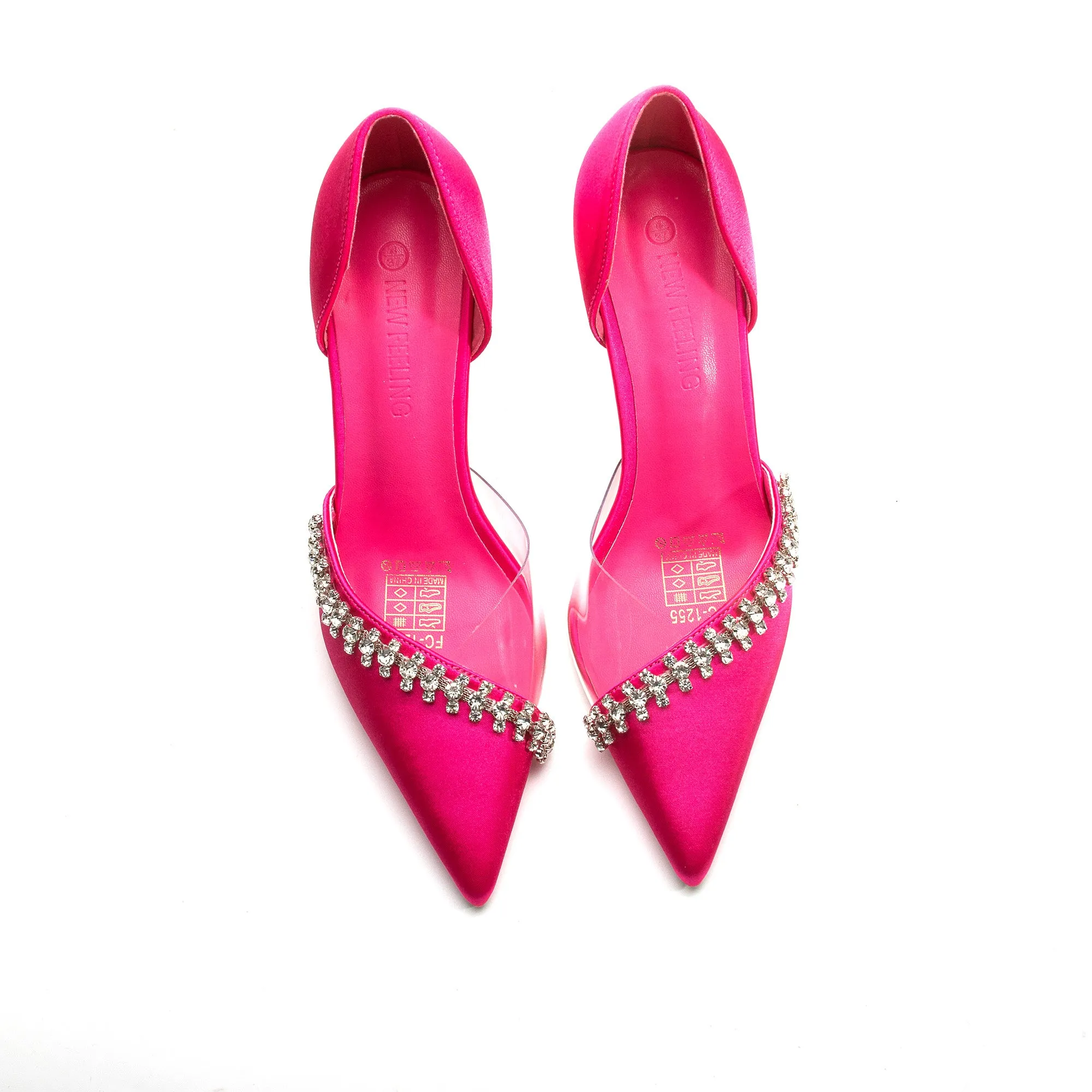 Classy Rhinestone Pointed Toe