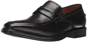 FLORSHEIM MEN'S HOLTYN SLIP ON PENNY LOAFER, BLACK, 12 3E US