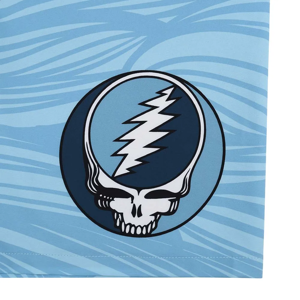 Grateful Dead | 48-54 Hybrid Board Shorts | Spiral Steal Your Face