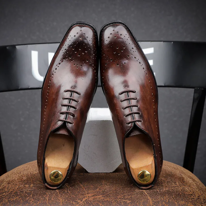 Italian Designer Vintage Men's Leather Shoes