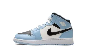 JORDAN 1 MID ICE BLUE GS