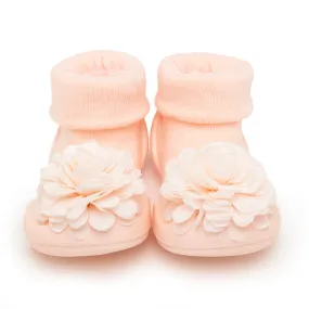 Komuello Baby Shoes - Corsage Pink