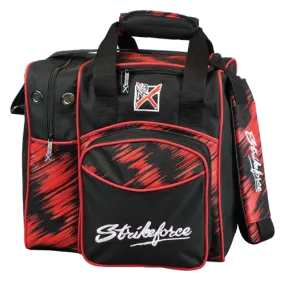 KR Strikeforce Flexx Red Scratch Single Bowling Ball Tote Bag