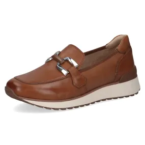 Ladies Caprice  Loafer COGNAC Leather Slip On 24700-43 303