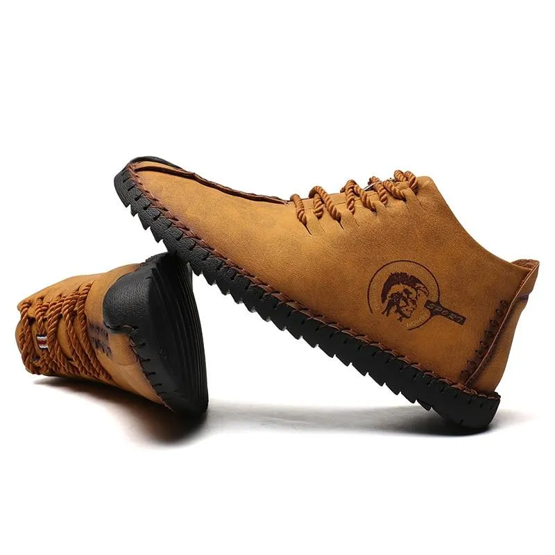 Lucas Split leather Loafers