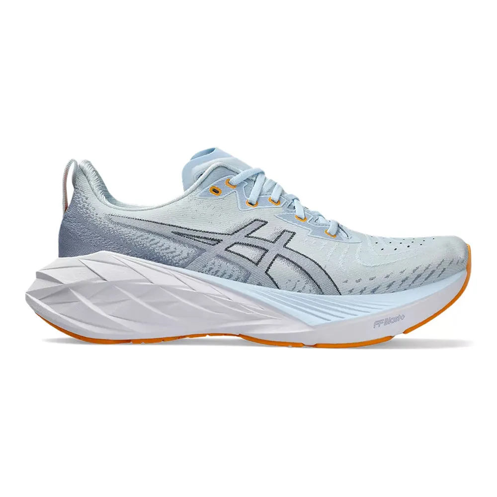 Men's Asics Novablast 4, Light Blue/Light Navy, 11.5 D Medium