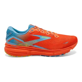 Men's Brooks Ghost 15, Orange/Blue/Yellow, 12.5 D Medium