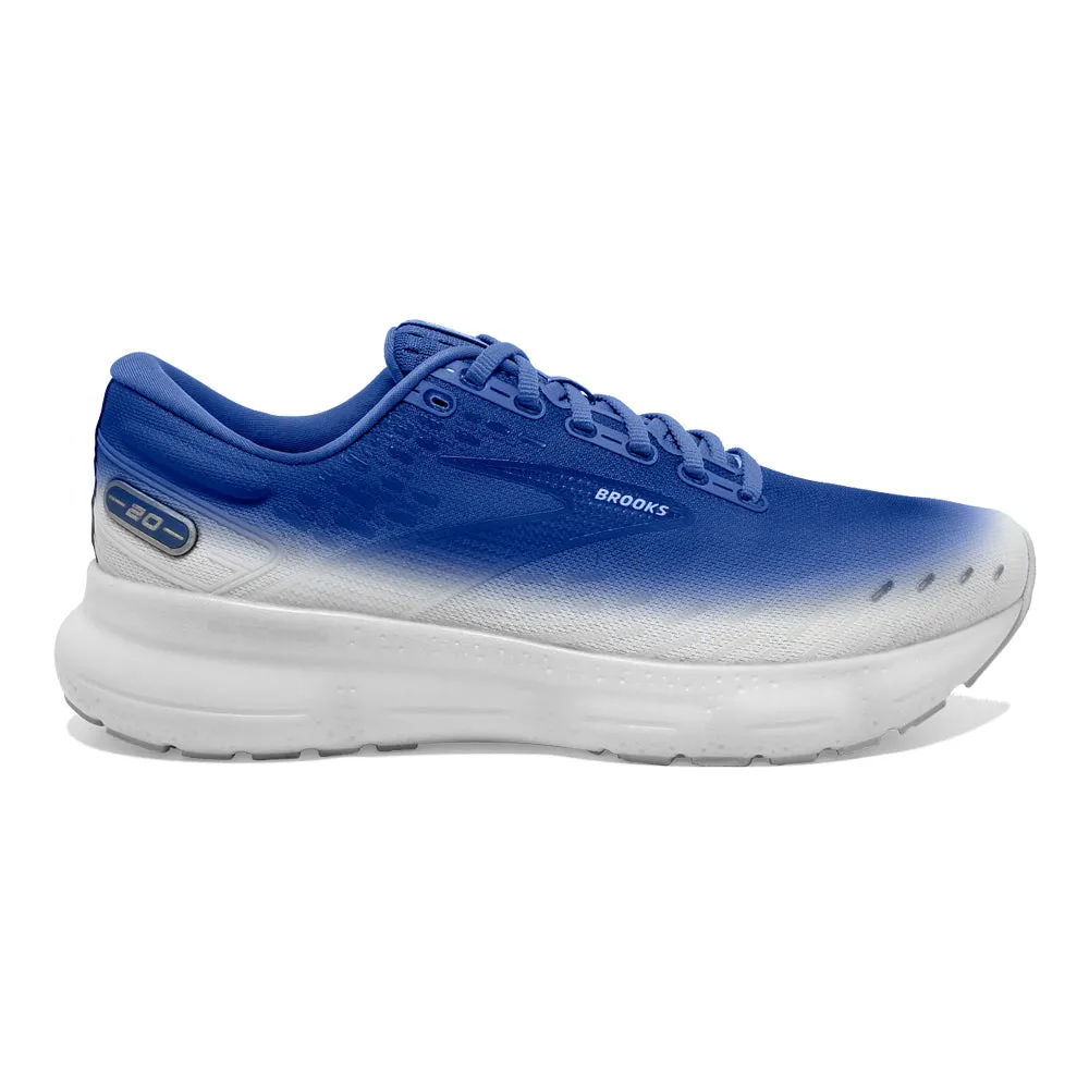 Men's Brooks Glycerin 20, Blue/Lilac/White, 8.5 D Medium