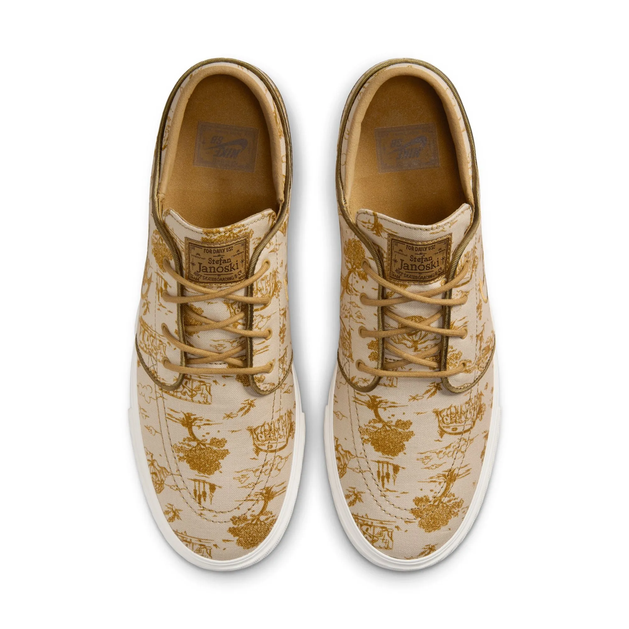 Nike SB Zoom Janoski OG  Premium - Sesame/Flt Gold-Bronzine-Sail