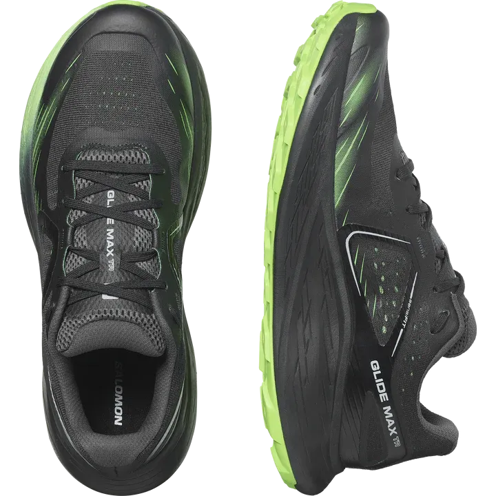 Salomon Glide Max TR Shoes (Men's) India Ink / Black / Green Gecko