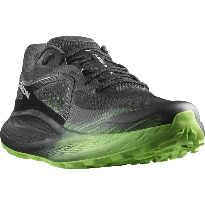 Salomon Glide Max TR Shoes (Men's) India Ink / Black / Green Gecko