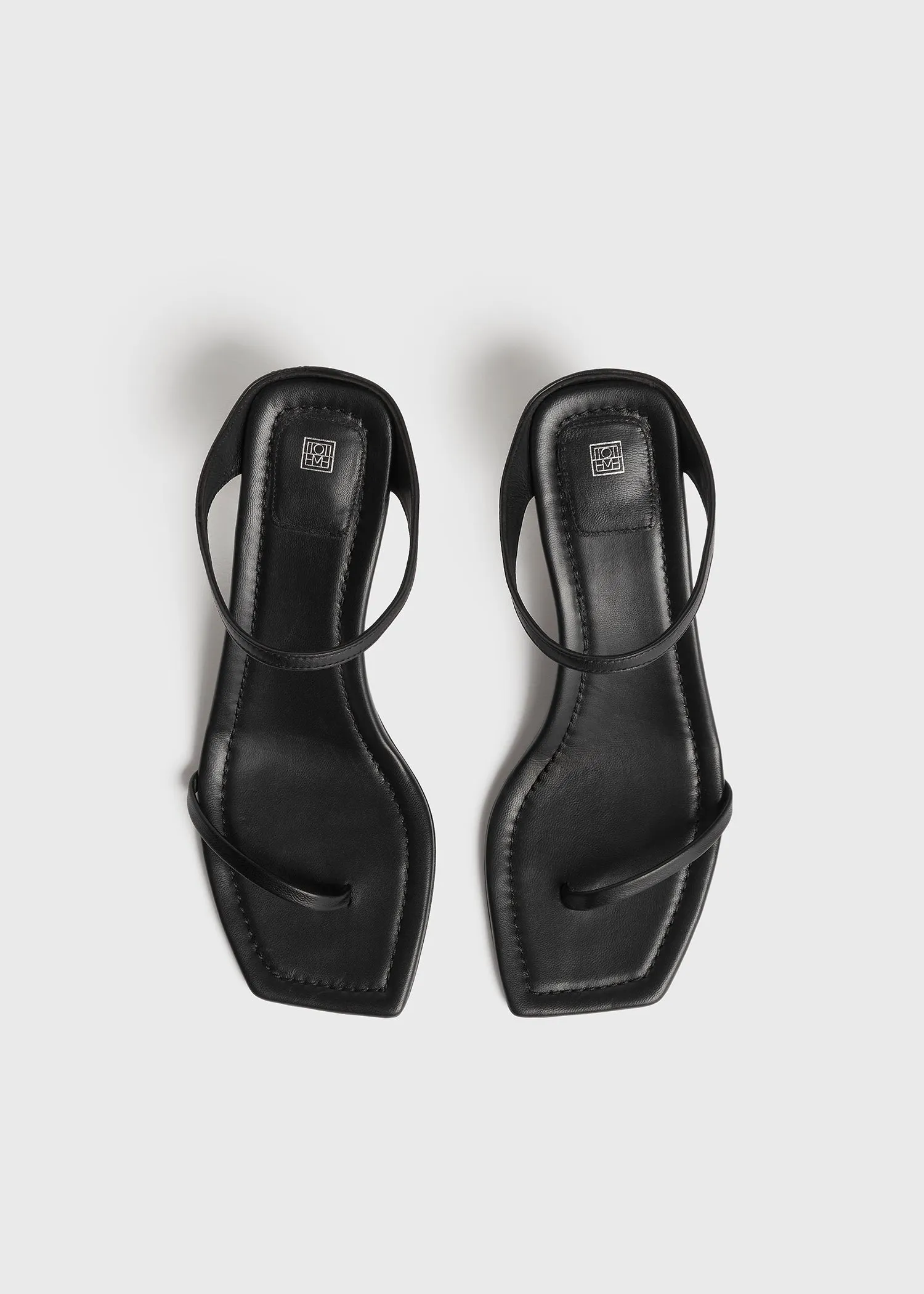 The City Sandal black/silver