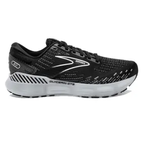 Womens Brooks Glycerin GTS 20 (Wide) - Black / White