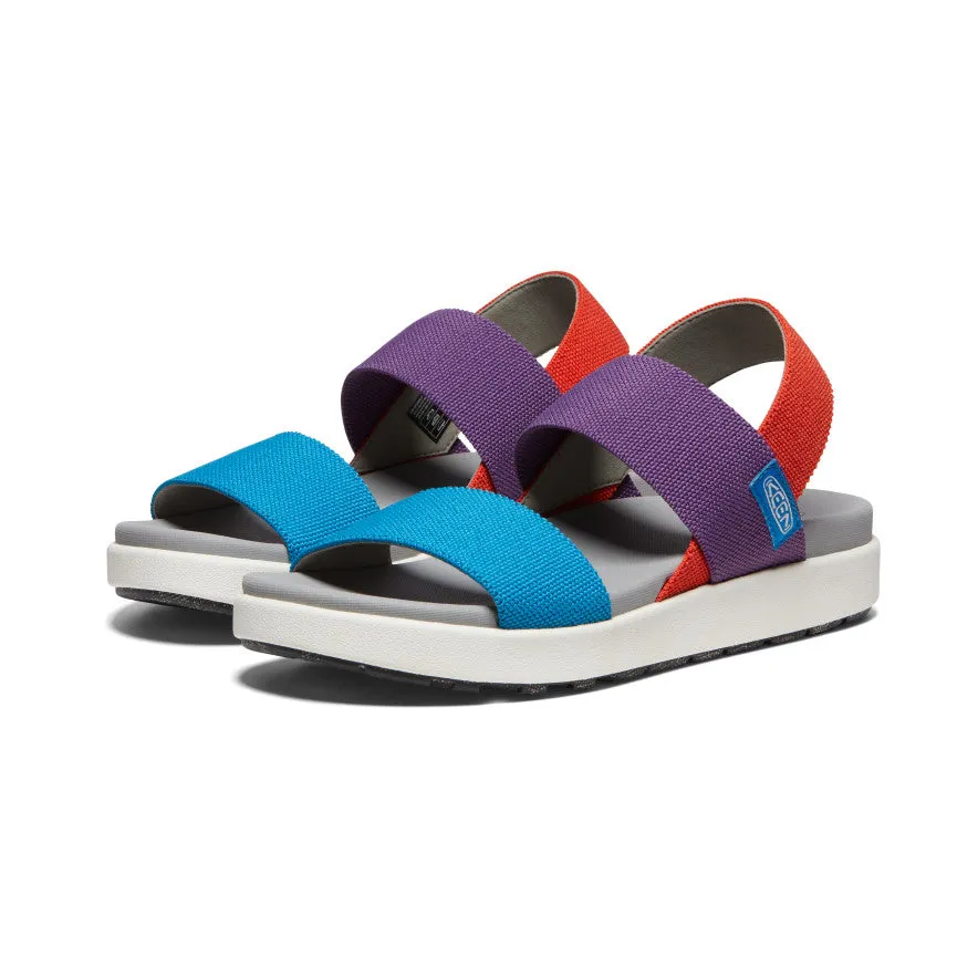 Women's Elle Backstrap Sandal  |  Charisma/Red Clay/Fjord Blue Tri-Tone