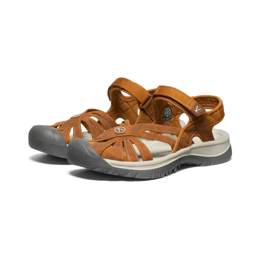 WOMEN'S ROSE SANDAL - ROASTED PECAN/BIRCH